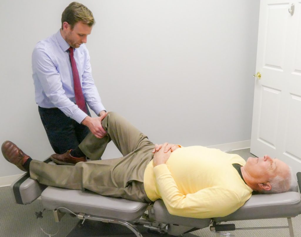 Knee pain treatment chiropractic care Fairfax VA